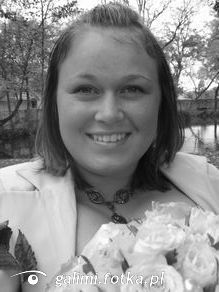 smile, monochrome, dress, petal