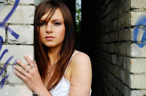 hand, wall