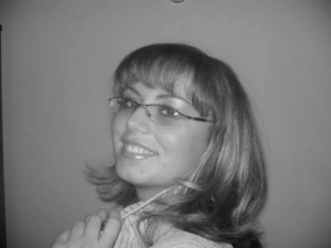 hand, fun, smile, glasses, monochrome