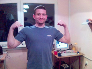 hand, muscle, desk
