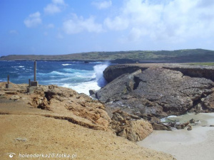 beach, rock