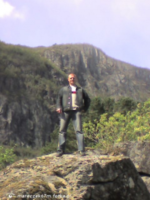 rock, mountain