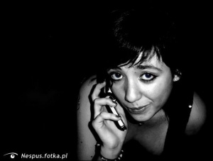 mouth, eyelash, hand, smile, monochrome