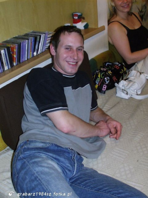 fun, jeans, smile, sitting, muscle