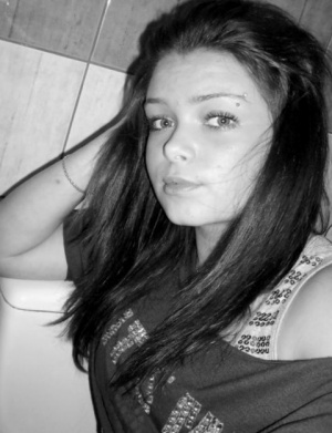 hair, smile, monochrome, model