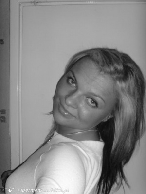 mouth, hair, smile, ear, monochrome