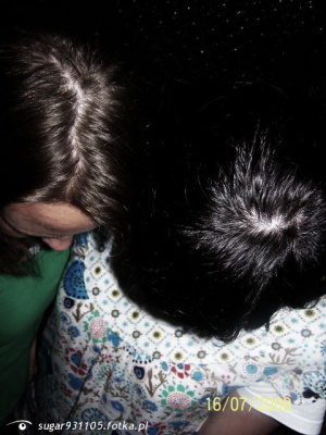 hair, ear