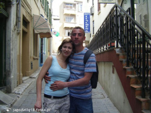 jeans, smile, vacation, standing