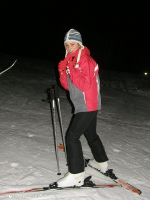 skiing