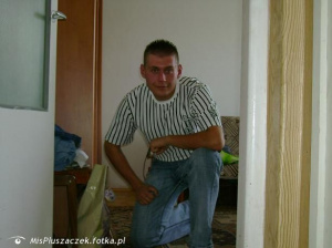 jeans, muscle, standing, room