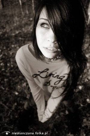 hair, smile, monochrome