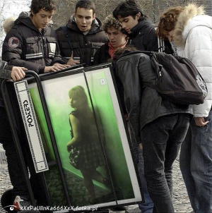 jacket, poster