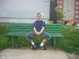 sitting, leisure, bench