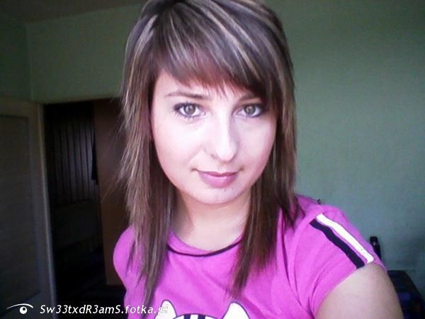 mouth, hair, selfie, smile, bangs