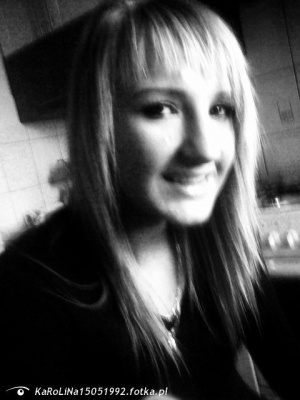 hair, smile, monochrome, bangs