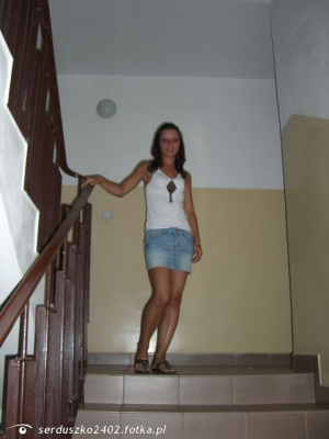 jeans, shorts, stairs