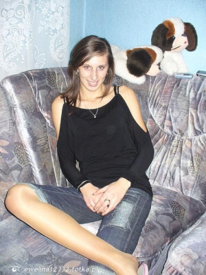 jeans, sitting, dress