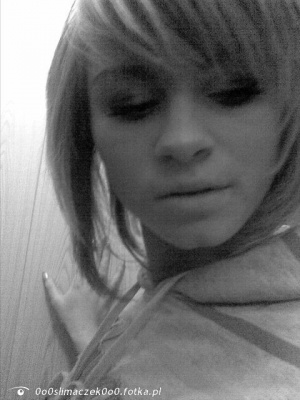 hair, smile, monochrome