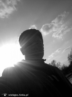 sky, monochrome