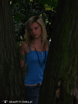 hair, smile, forest