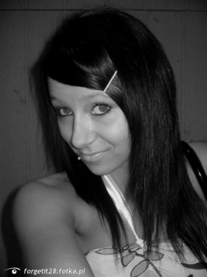 hair, smile, monochrome, bangs