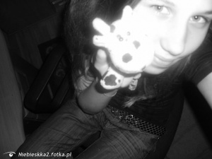smile, monochrome