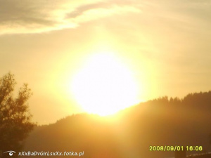 sky, sunset