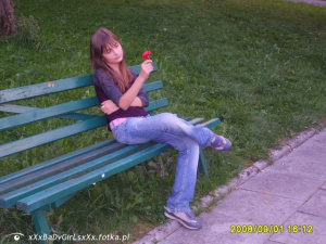 jeans, sitting, leisure, bench