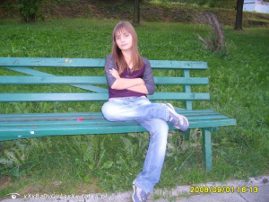 jeans, sitting, leisure, bench