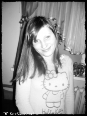 smile, monochrome
