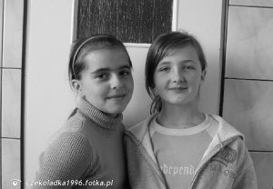 fun, smile, standing, monochrome