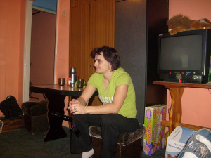sitting, room, chair