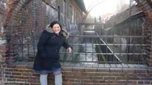jacket, outerwear, jeans, wall, brick