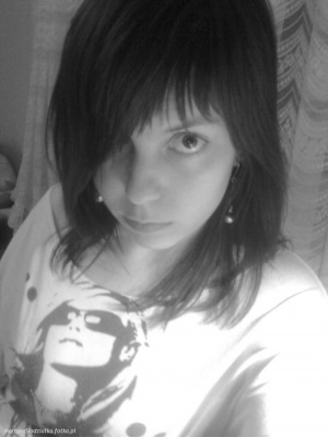 hair, selfie, smile, cool, monochrome, bangs