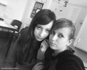 selfie, fun, smile, monochrome