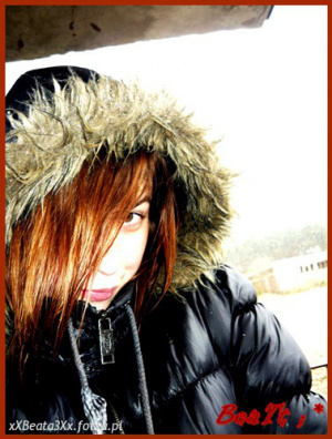 jacket, hat, poster