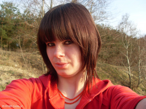 hair, smile, bangs
