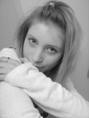 skin, hand, selfie, smile, monochrome