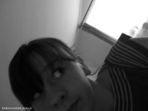 mouth, selfie, monochrome