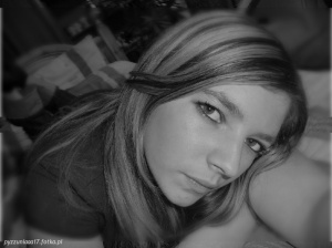 hair, smile, monochrome