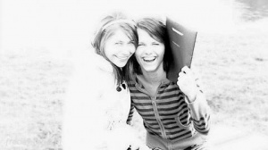 fun, smile, monochrome