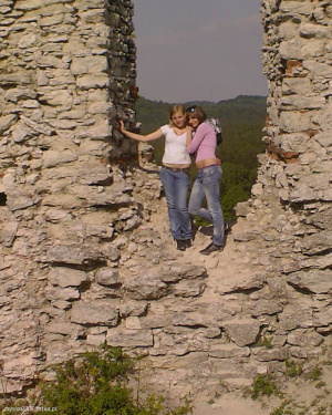jeans, rock, wall