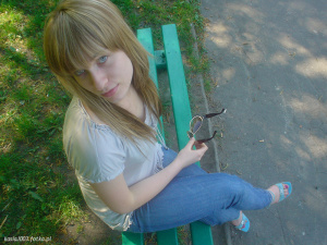 jeans, sitting