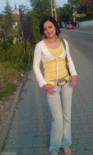 fun, jeans, denim, smile, leisure, standing