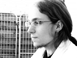 glasses, monochrome