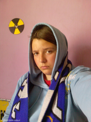 outerwear, scarf