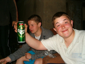 Tosiek xD    Jest Carlsberg, jest impreza ;D