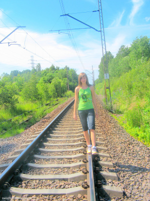 jeans, vehicle, track