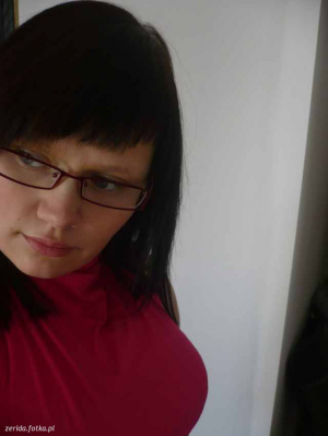 hair, smile, glasses, bangs