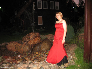 dress, gown